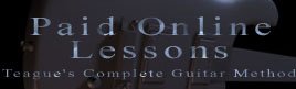 SignUp for Teague's Complete Online Guitar Method
