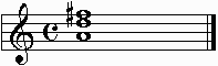 D major triad in 2nd inversion.